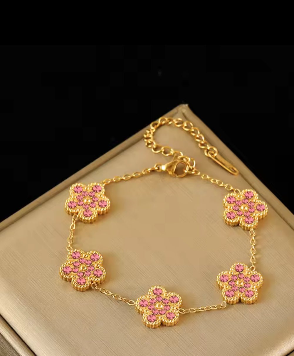 Bracelet JADE rose - MissLivy Jewelry