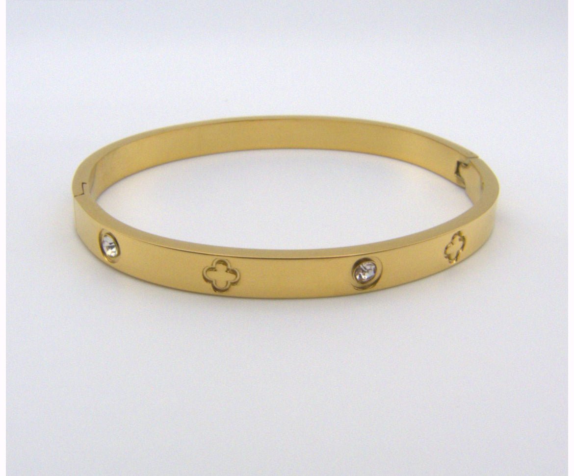 Manchette Trèfle MAYA - MissLivy Jewelry