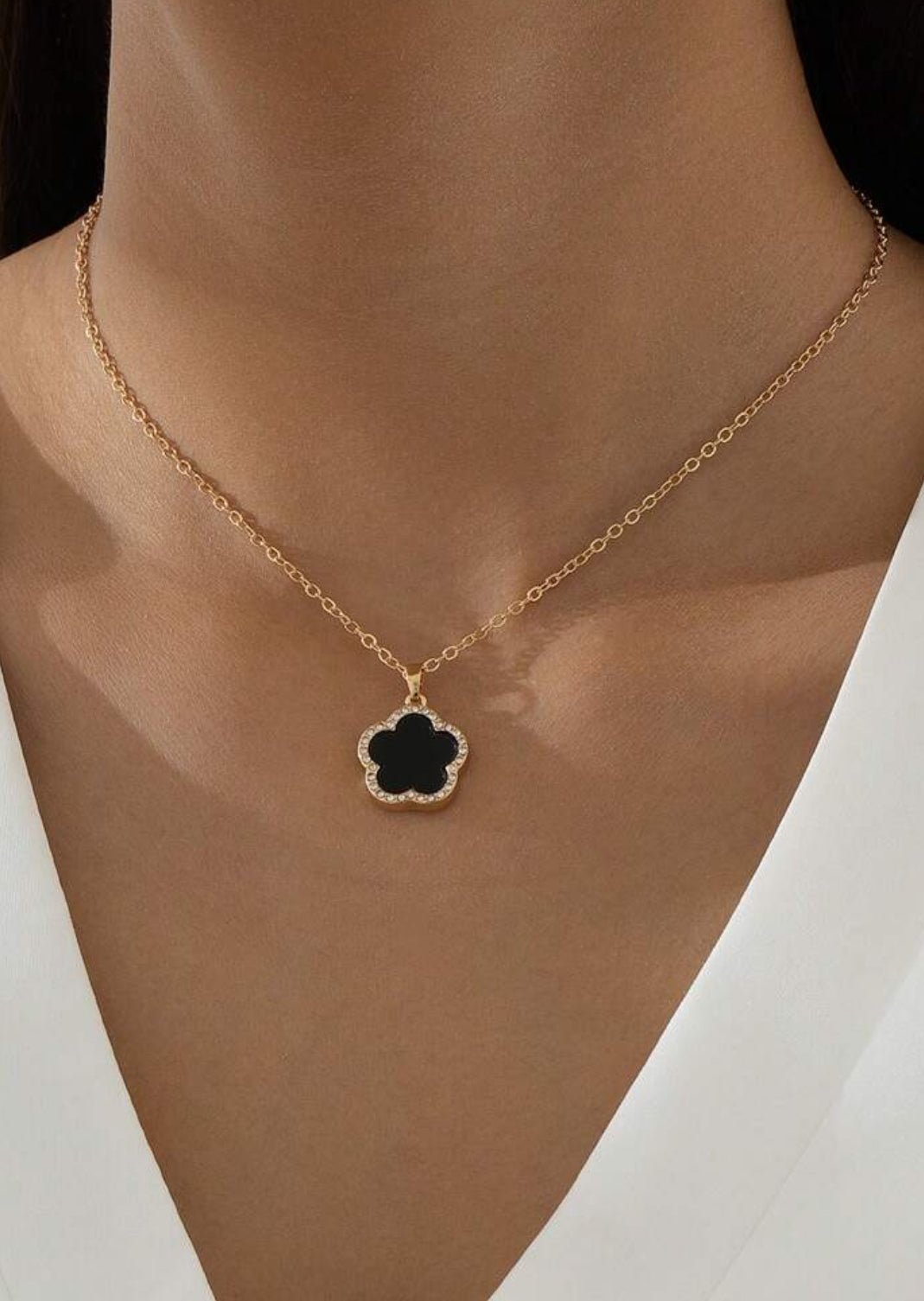 Collier Trèfle Solitaire Adulte / Enfants - MissLivy Jewelry