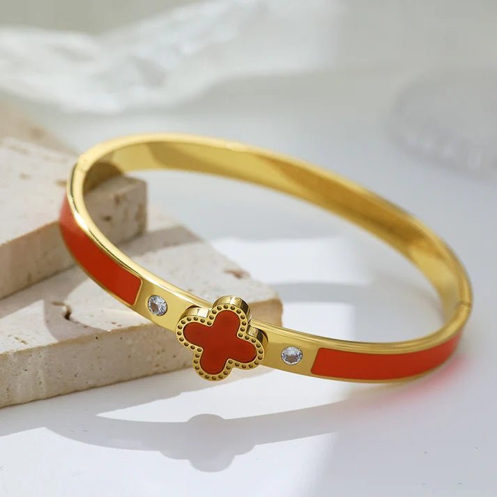 Jonc kéra Trèfle - MissLivy Jewelry
