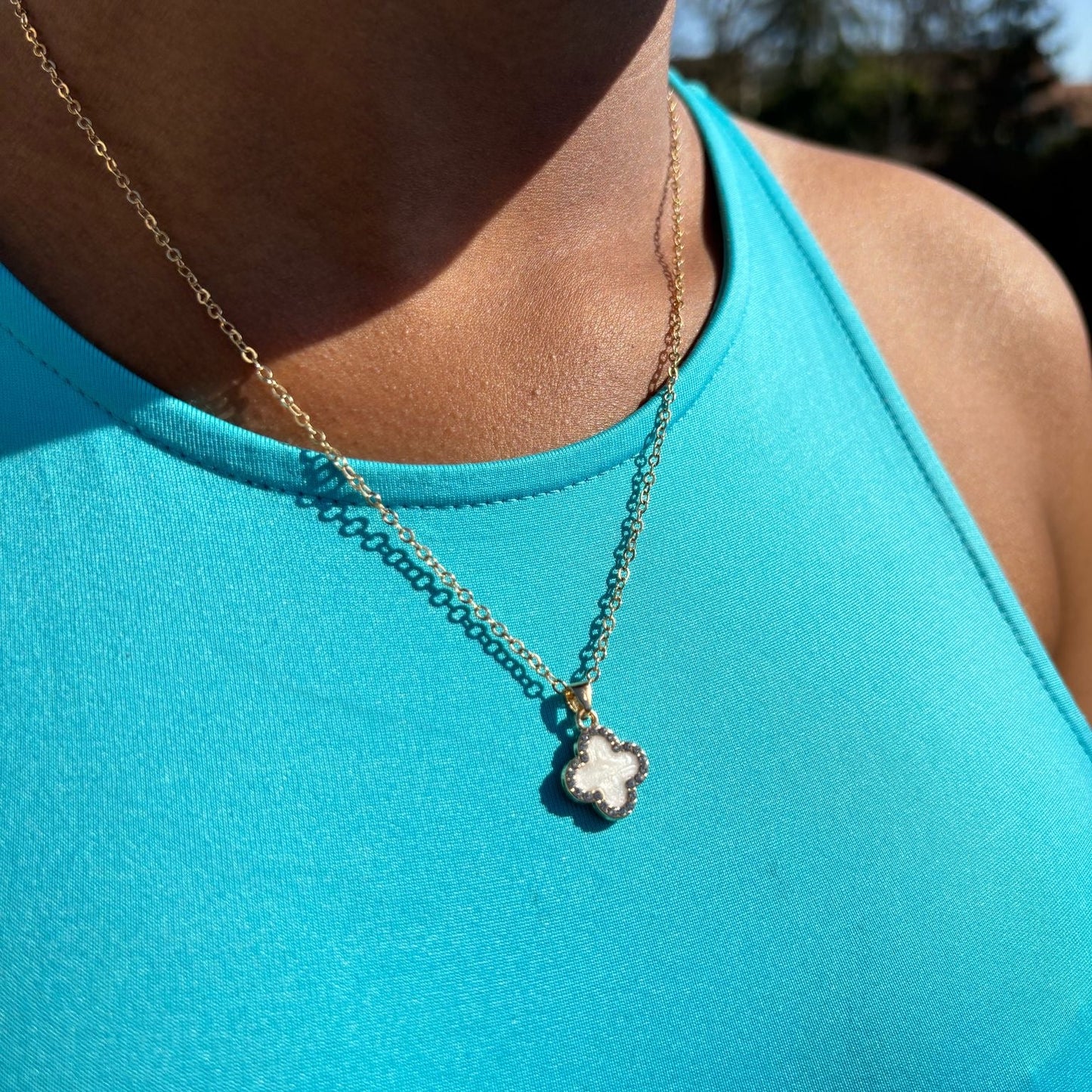 Collier Trèfle Solitaire - MissLivy Jewelry