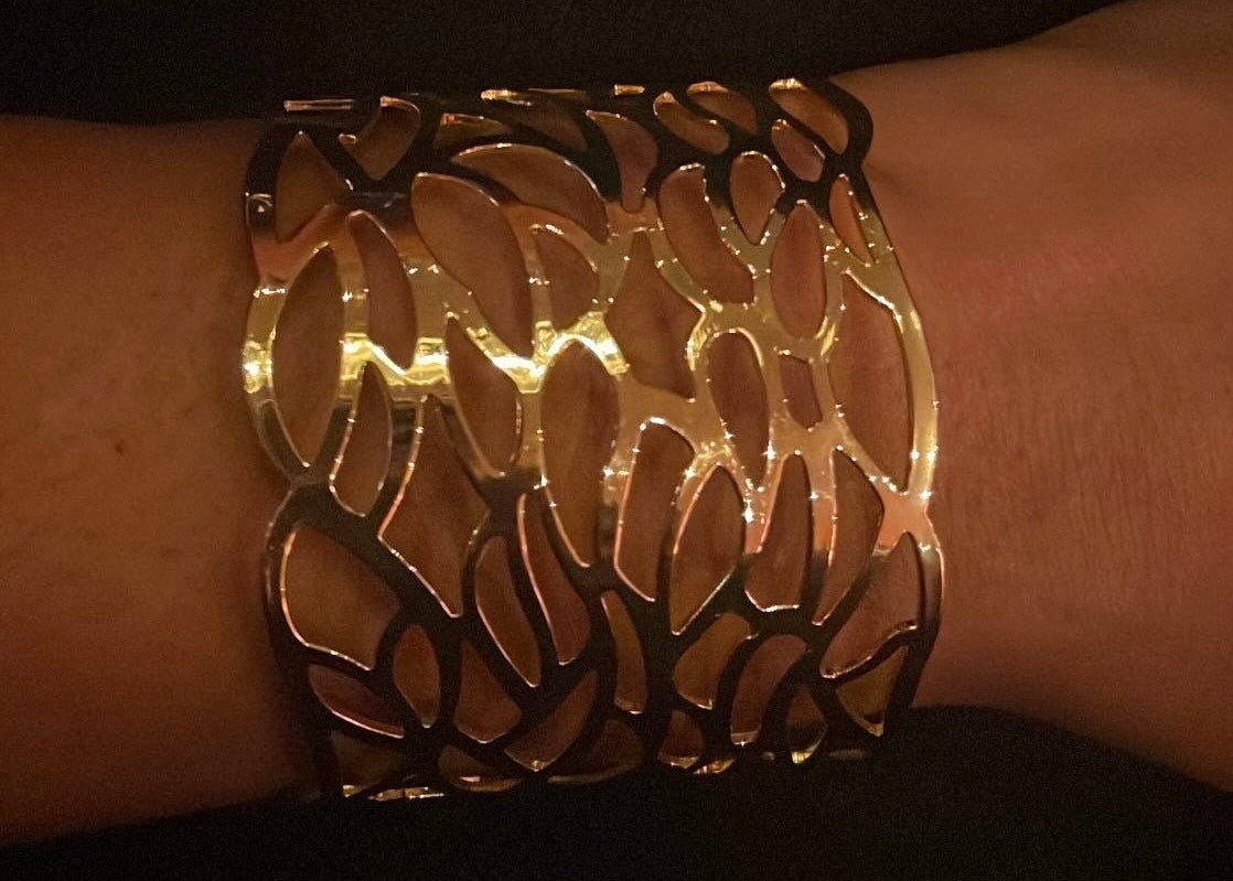 Manchette Nid D'abeille - MissLivy Jewelry