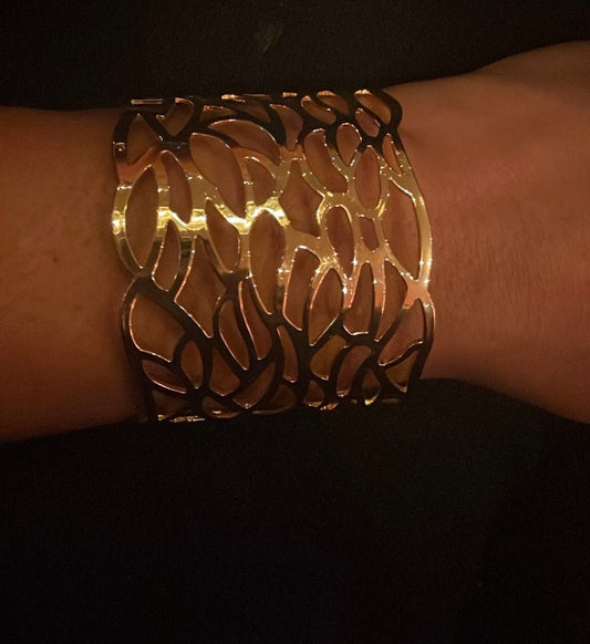 Manchette Nid D'abeille - MissLivy Jewelry