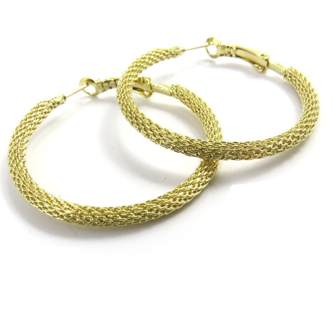 Boucle Oreille Créoles - MissLivy Jewelry