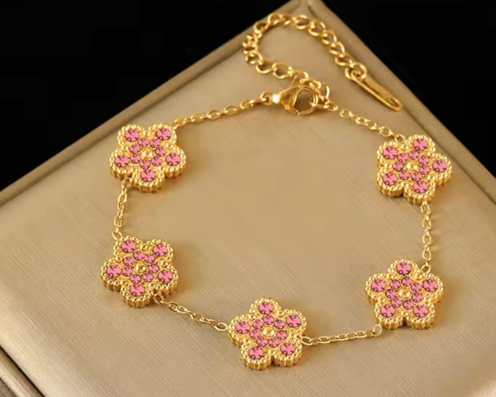 Bracelet JADE rose - MissLivy Jewelry