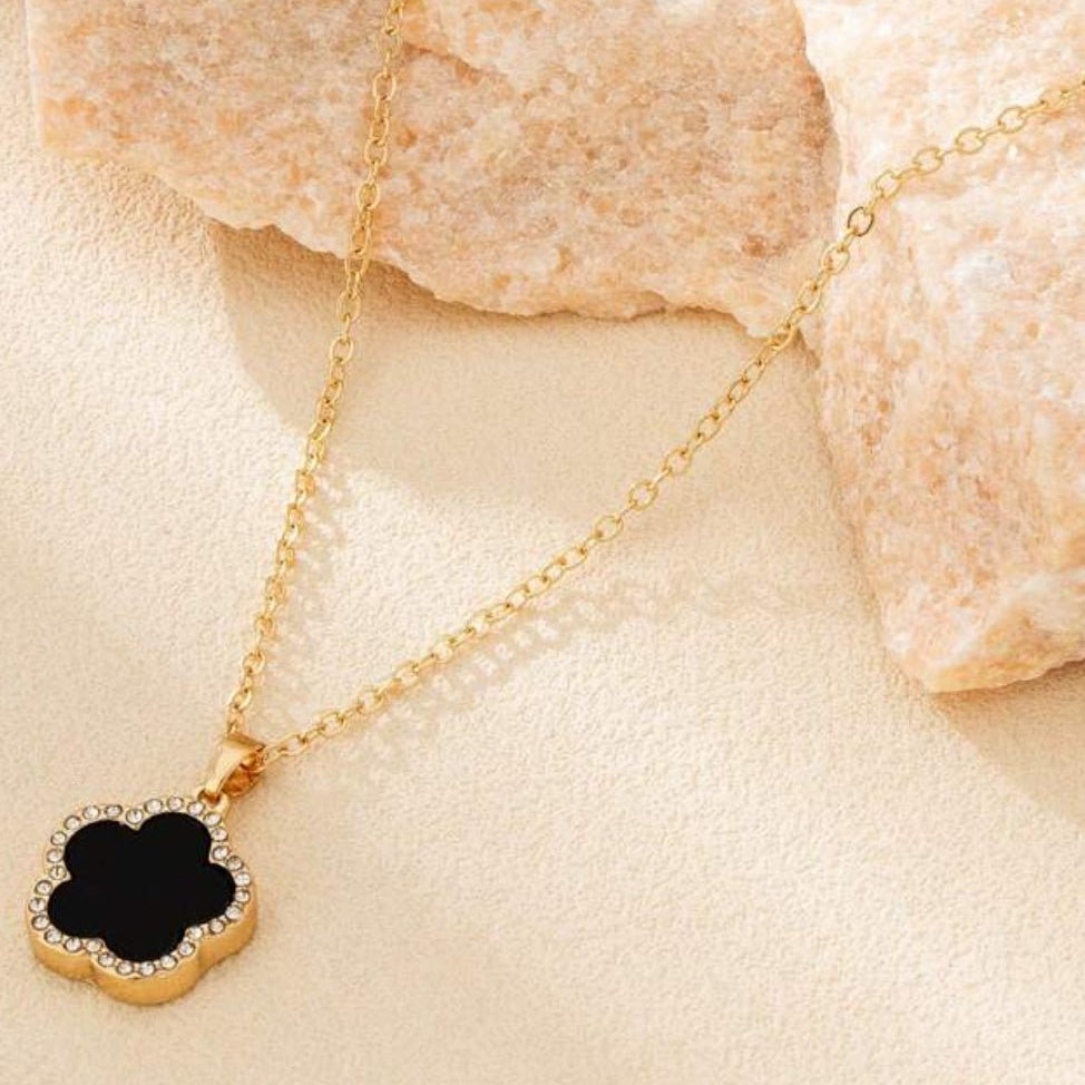 Collier Trèfle Solitaire Adulte / Enfants - MissLivy Jewelry